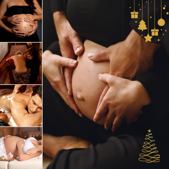 Coffret Femme enceinte pour Noël - idée cadeau Noël à Lyon